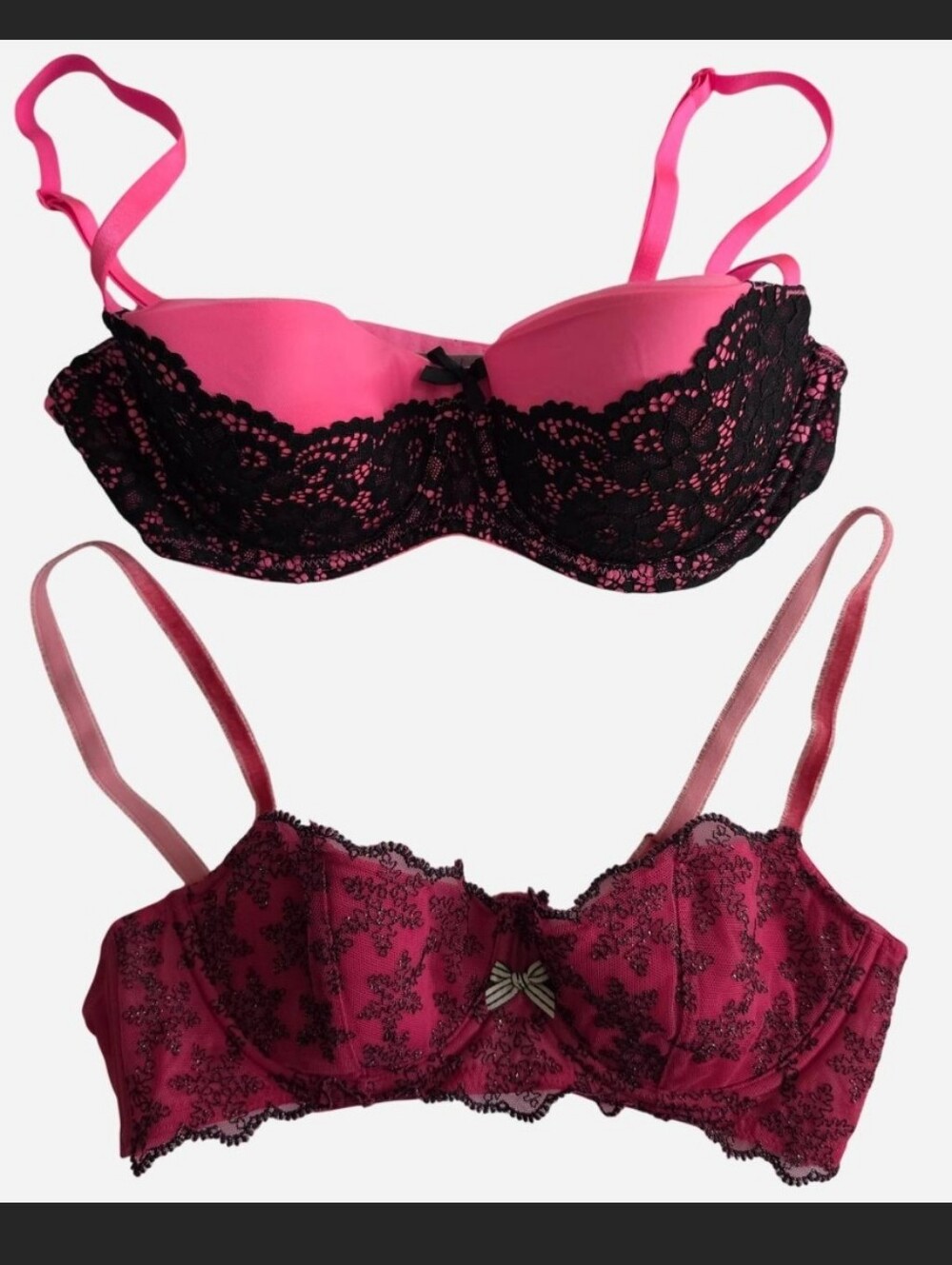 2 Vintage Archival / Collectors Victoria's Secret Bras